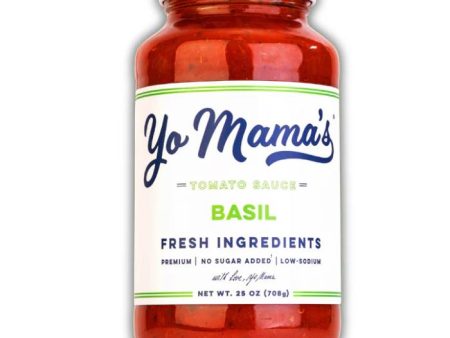 Yo Mama s Foods - Tomato Sauce, 25oz | Multiple Flavors Sale