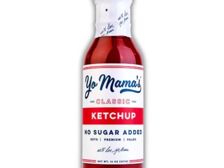 Yo Mama s Foods - Classic Ketchup, 14oz Hot on Sale