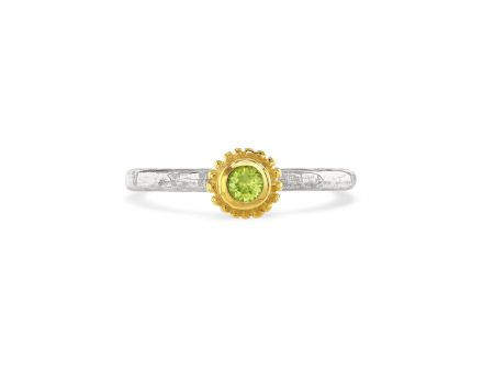 Peridot Birthstone Ring on Sale