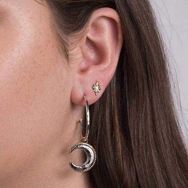 Large Luna Hoop Earrings For Discount