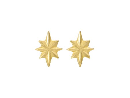 North Star Stud Earrings For Sale