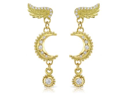 Venetian Moon Earrings Online now