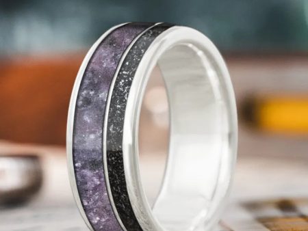 Custom Design - 2-Inlay Offset Ring e920JgjW_CkgunB_i_iXzp84 on Sale