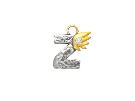 Z With Diamond Charm on Sale