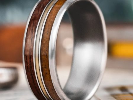 Custom Design - 3-Inlay Metal Center Ring W46QclfiJQyglnxpxVraFgYc Sale