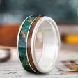 Custom Design - 2-Inlay Offset Ring E2VHbxfSuUzp9Fnsr9N3KeGL Sale