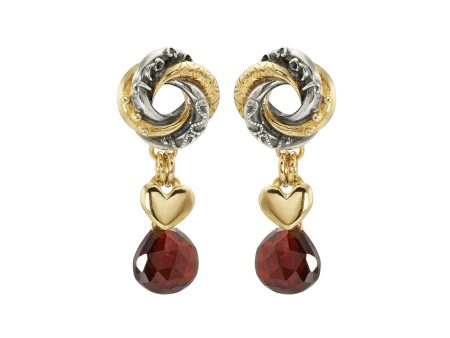 Algerian Loveknot Stone Drop Earrings Sale