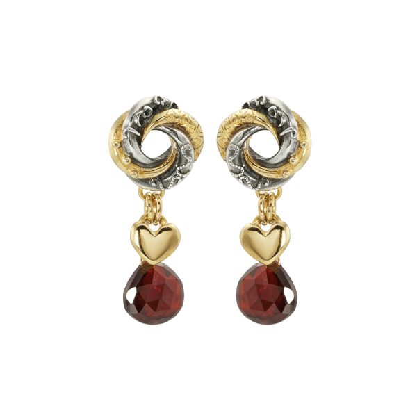 Algerian Loveknot Stone Drop Earrings Sale