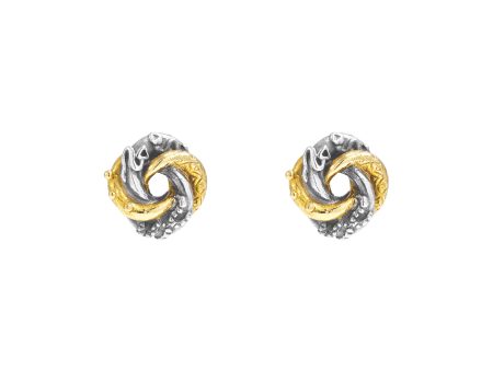 Tiny Algerian Loveknot Earrings Fashion