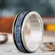 Custom Design - 3-Inlay Wide Center Ring AG-xQcQTori9MYi8oKcIRW8U Online Hot Sale