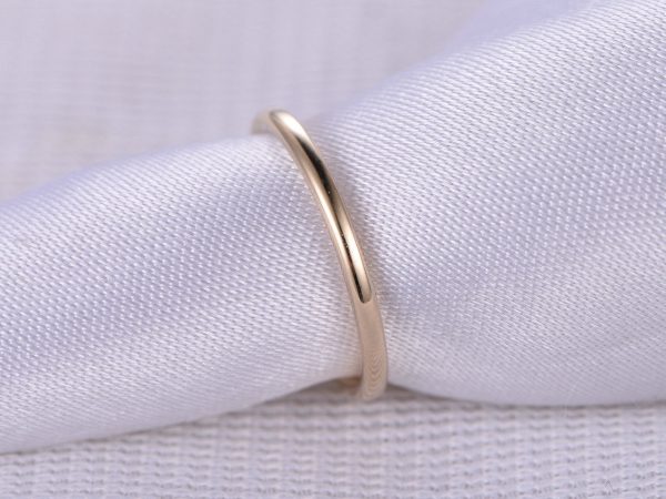 Plain Gold Wedding ring,Anniversary ring,Infinity Band,14k,Full Eternity Matching Band,Wedding Band,White Yellow Rose gold available Online