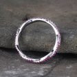 Twisted Ruby Wedding Band Unique Ruby Matching Stacking Band In White Gold Online Sale