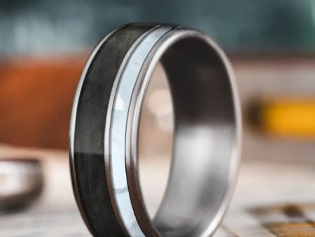 Custom Design - 2-Inlay Offset Ring C4SrEtsKUBjCrEBa-S5JK9LQ Online now