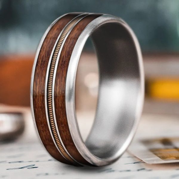 Custom Design - 3-Inlay Metal Center Ring MEprrqcJVMq_4Nvu_eSWeVpI Discount