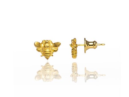 Baby Bee Stud Earrings Cheap