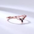 Blue Sandstone Wedding Band Rose Gold Infinity Curved Matching Ring Online