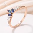 Art Deco Alexandrite  And Baguette Sapphire  Moissanite Wedding Band Supply