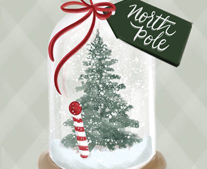 FEN539 - North Pole Snow Globe - 12x16 Discount