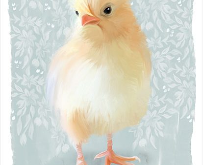 FEN610 - Spring Chick I - 12x16 on Sale