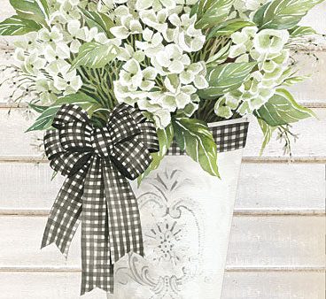 CIN2906 - White Hydrangeas - 12x18 For Sale