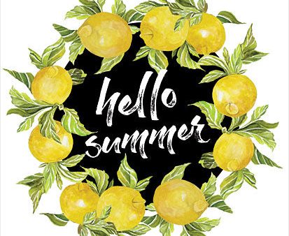 CIN2914 - Hello Summer Lemons - 12x16 Supply