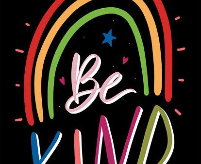 RN371 - Be Kind Rainbow - 12x16 Supply