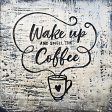 BHAR557 - Wake Up and Smell the Coffee - 12x12 Fashion