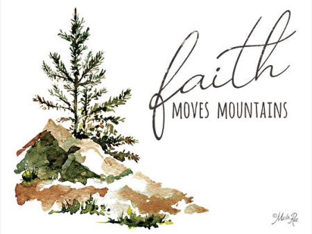 MAZ5832 - Faith Moves Mountains - 16x12 Cheap